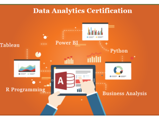 Data Analytics Training in Sarita Vihar, Delhi, SLA Analyst Classes, Power BI, Tableau, Python Certification Course, 100% Job